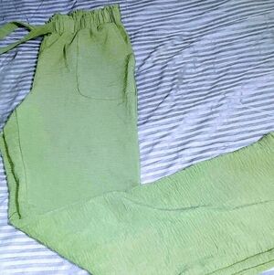 Women's Olive Green Pants